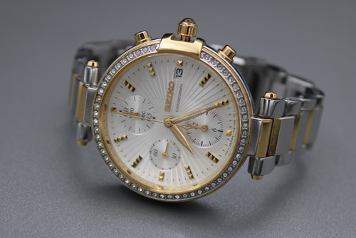 Seiko damen chronograph - seiko, damen-chronograph