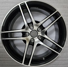 RH BE Twin 8,5x19 ET35 5x112 Schwarz Voll Poliert