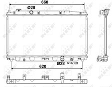 Nrf 53194 kühler - 53194,