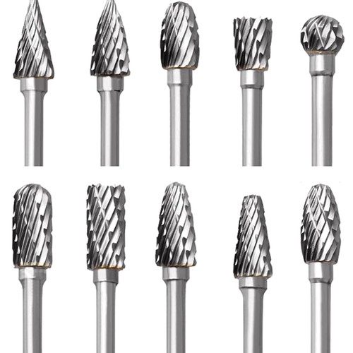 Hartmetall fräser set 10tlg - set,