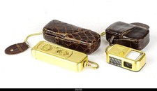 MINOX A GOLD  w/ LIGHT METER STRAP CASE