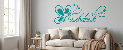 Wandtattoo kuschelnest - wandtattoo,