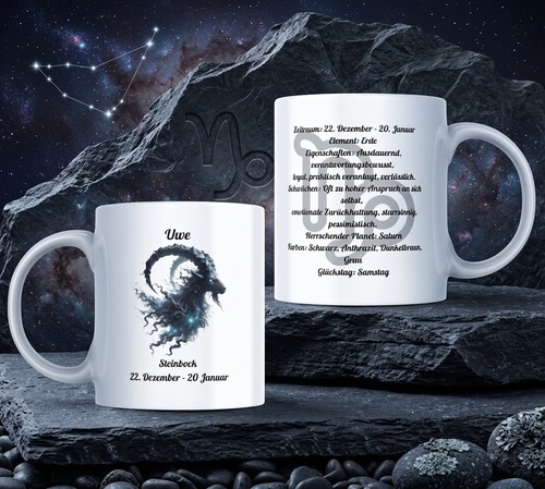 Tasse sternzeichen steinbock - tasse,