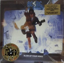 AC/DC - Blow Up Your Video(2024) *NEW Sealed 50th Anniversary Gold Vinyl Record*