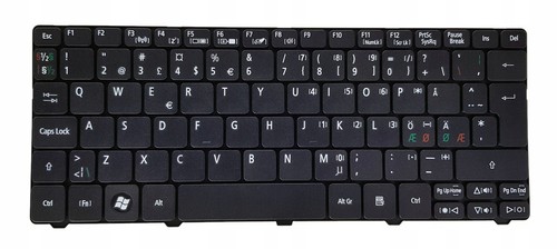 Norwegische tastatur für acer - tastatur,
