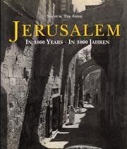 Jerusalem 3000 jahren von - in,
