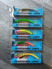 Bananen Wobbler 5x Angelköder Spoons Forelle Forellenwobbler 4,3g Forellenköder