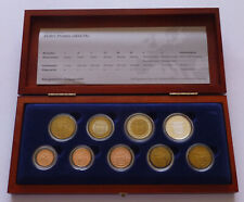 Malta Euro Muster Set mit Silbermedaillon, Präparat-Sonde-Essai-Prototyp