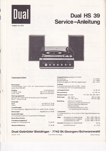Service manual anleitung für - service,