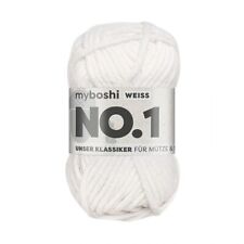 MYBOSHI WOLLE No 1 WEISS 50 g LL 55 m 100g/8,58€
