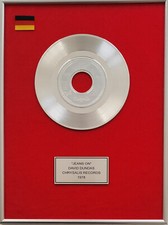 David Dundas Jeans On 7" Single Vinyl Platin Schallplatt Record (goldene award)