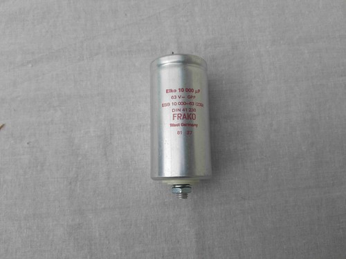 Vintage frako elko 10000uf 63v - elko,