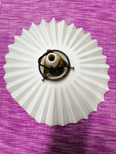 Jugendstil glas lampe - glas,