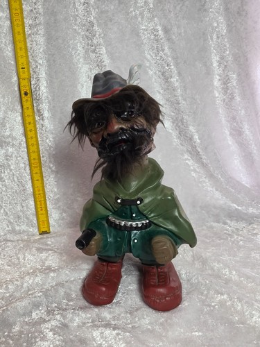 Vintage wackelkopf figur mann - figur,