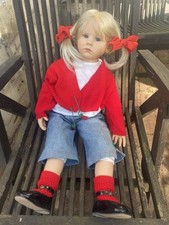 Künstlerpuppe hildegard - künstlerpuppe,