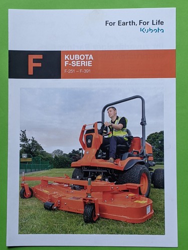 Kubota serie 251 - f-serie, f-391