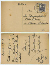 62417 - Mi.Nr. 101 - Postkarte - Schivelbein 4.10.1919 nach Hann. Münden