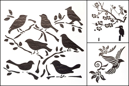 Schablone stencil scrapbooking - schablone,