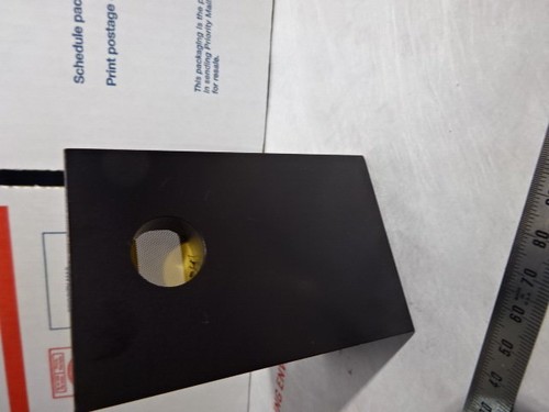 Optisch montiert gold gitter - optisch,
