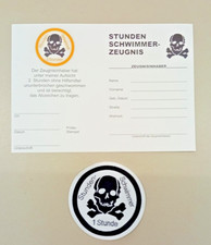 SET 1x Totenkopf Abzeichen