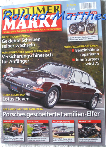 Oldtimer markt porsche - markt, 2-09+porsche