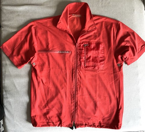 Prada shirt rote linie - prada,