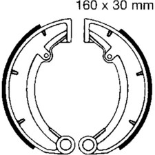 EBC Premium Bremsbacken mit