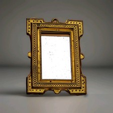 antiker Puppenstuben Spiegel