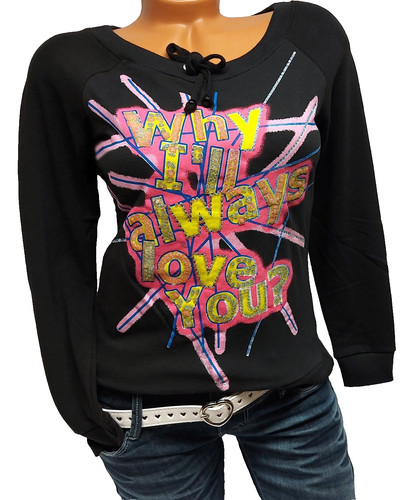 Damen sweatshirt longsleeve - sweatshirt,