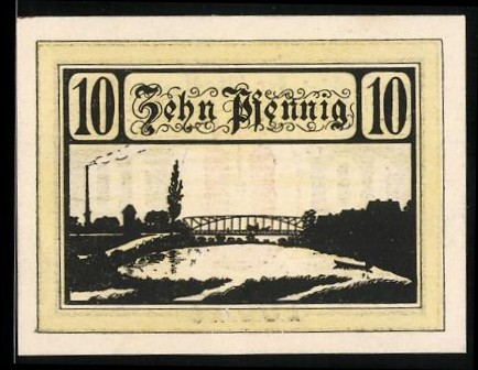 Notgeld jeßnitz 1921 10 - notgeld,