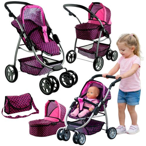 Puppenwagen 2in1 kombi - 2in1,
