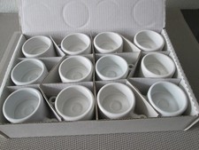 Ikea PS Ehlen Johansson Keramik Teelicht Schlange Teelichthalter weiß 12x OVP