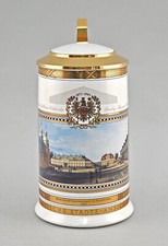 a-9248065-d Bierkrug Städte-Ansichten Binding Brauerei Frankfurt 11x15x21cm