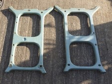 2 alte Seitenteile von