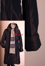 Zeitlos by Luana Italy Mantel Jacke Braun Schimmernd Gr. 42 / 40