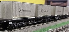 SELTEN ☆ MÄRKLIN H0 ? CONTAINERWAGEN-SET 1 ☆MB ? SL ?  4514-MB  PAINTED EVP  