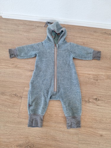 Wollwalk 92 blau - 86/92, jacke