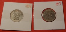Lot Danmark Dänemark 2 x 25