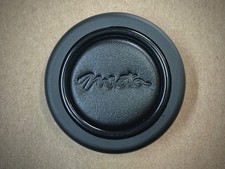 Leder Hupenknopf Leather Horn