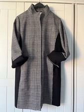 wintermantel damen 42 Pepita, Schwarz