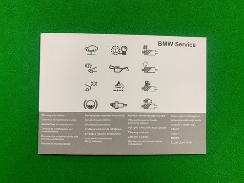 Bmw scheckheft nagelneu für - bmw,