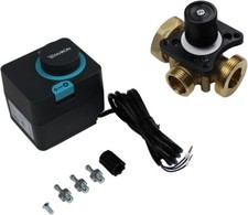 3 Wege Mischer mit Stellmotor