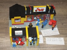 Lego Sets 2 Stück 6373+6399 Motorcycle Motorrad Shop City Stadt von 1984 + 1987