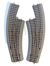 2 x Roco Line H0 Bogenweiche