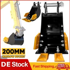 Tieflöffel Baggerschaufel