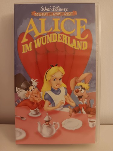 Walt disney vhs alice - vhs, im