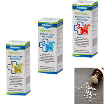 Canina PETVITAL Bachblüten Nr. 1 NOTFALL RESCUE, Nr. 2 ANGST, Nr. 3 AGRESSION