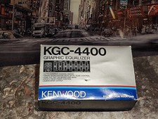 KENWOOD KGC-4400 / 5-Band-Equalizer mit LED-Reglern - Unbenutzt ! VINTAGE ! RAR