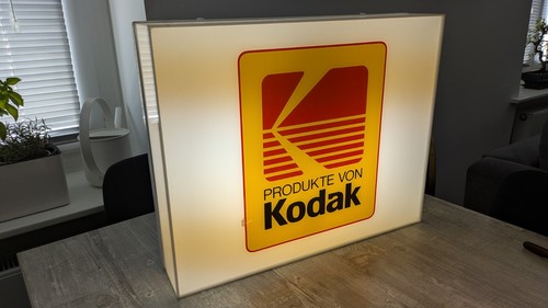 Alte kodak leuchtreklame 70er - alte,