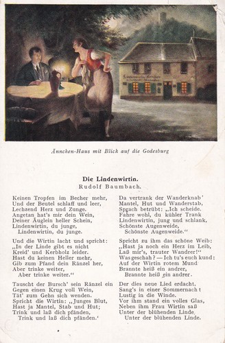 Postkarte godesburg die - postkarte,
